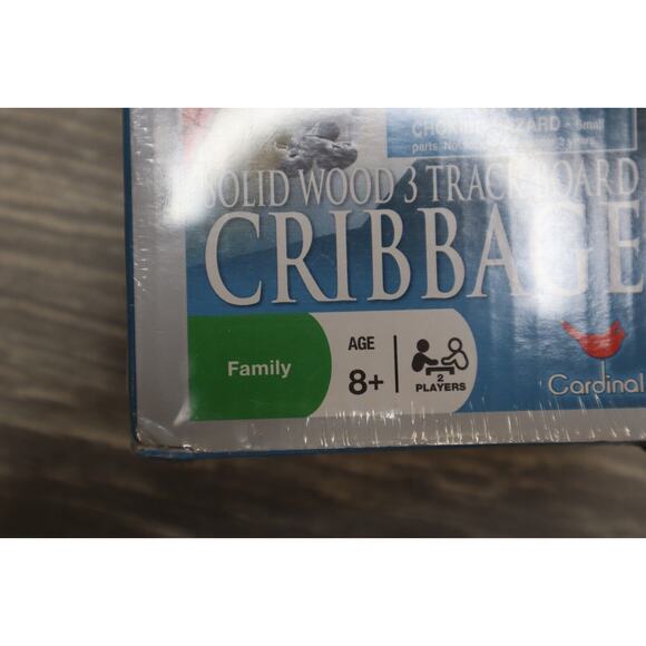 NEW Cardinal Industries Deluxe High-quality Solid Wood Folding Cribbage Set - Picture 7 of 12